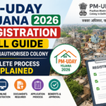 PM-UDAY Yojana 2026 Registration Full Guide – Delhi Unauthorised Colony Complete Process Explained